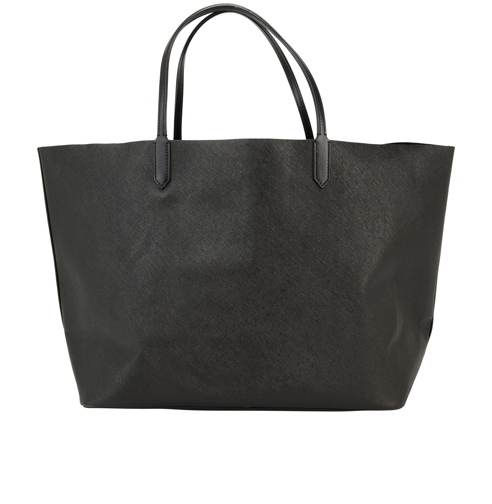 Panther Antigona Tote, &pound;275, Handbags, Black, Leather, Back view